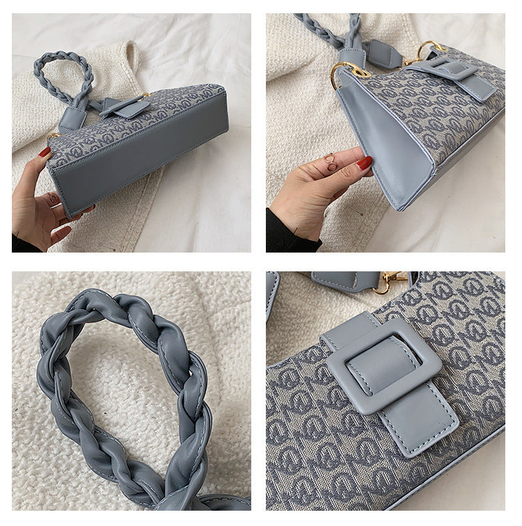 New All-match Crossbody Small Square Bag
